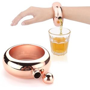 Sumit®️ Bangle Bracelet Hip Flask